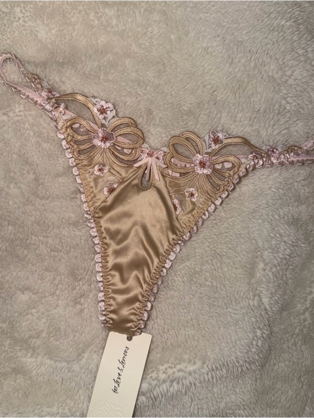 For Love & Lemons Flyaway Bow Panty